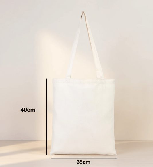 Gabardin Kalın Bez Çanta 35x40 cm - bez çanta - Dçanta