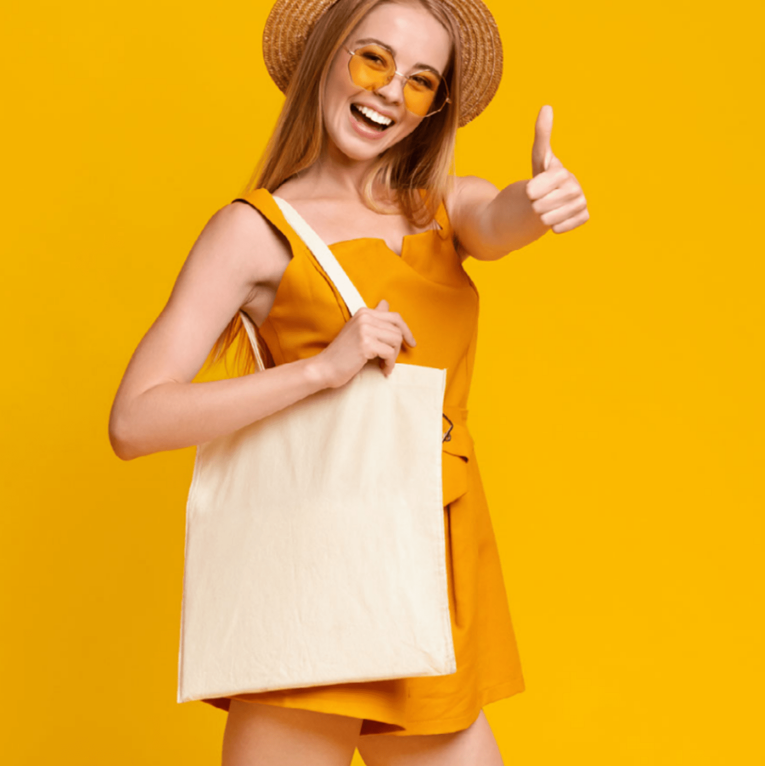 Gabardin Kalın Bez Çanta 35x40 cm - bez çanta - Dçanta